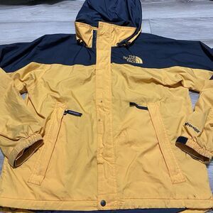 VTG‎ The North Face Mountain Parka Goretex Jacket Asap Yams Yellow Black Size L
